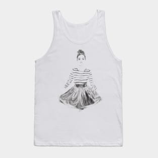 Raisa Pencil art Tank Top